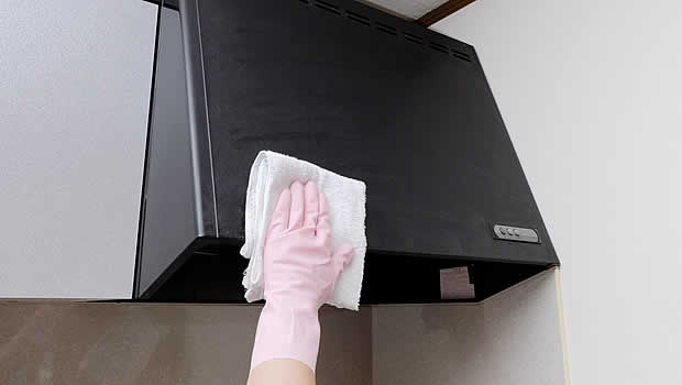 山形片付け110番の換気扇(レンジフード)掃除サービス