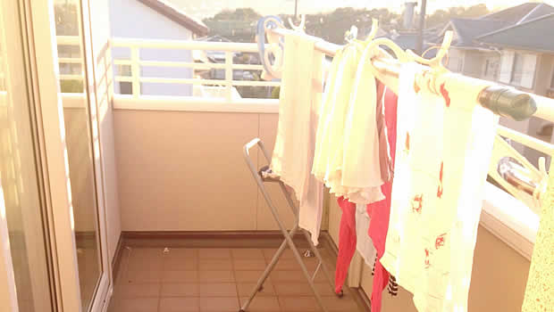 山形片付け110番のベランダ掃除サービス